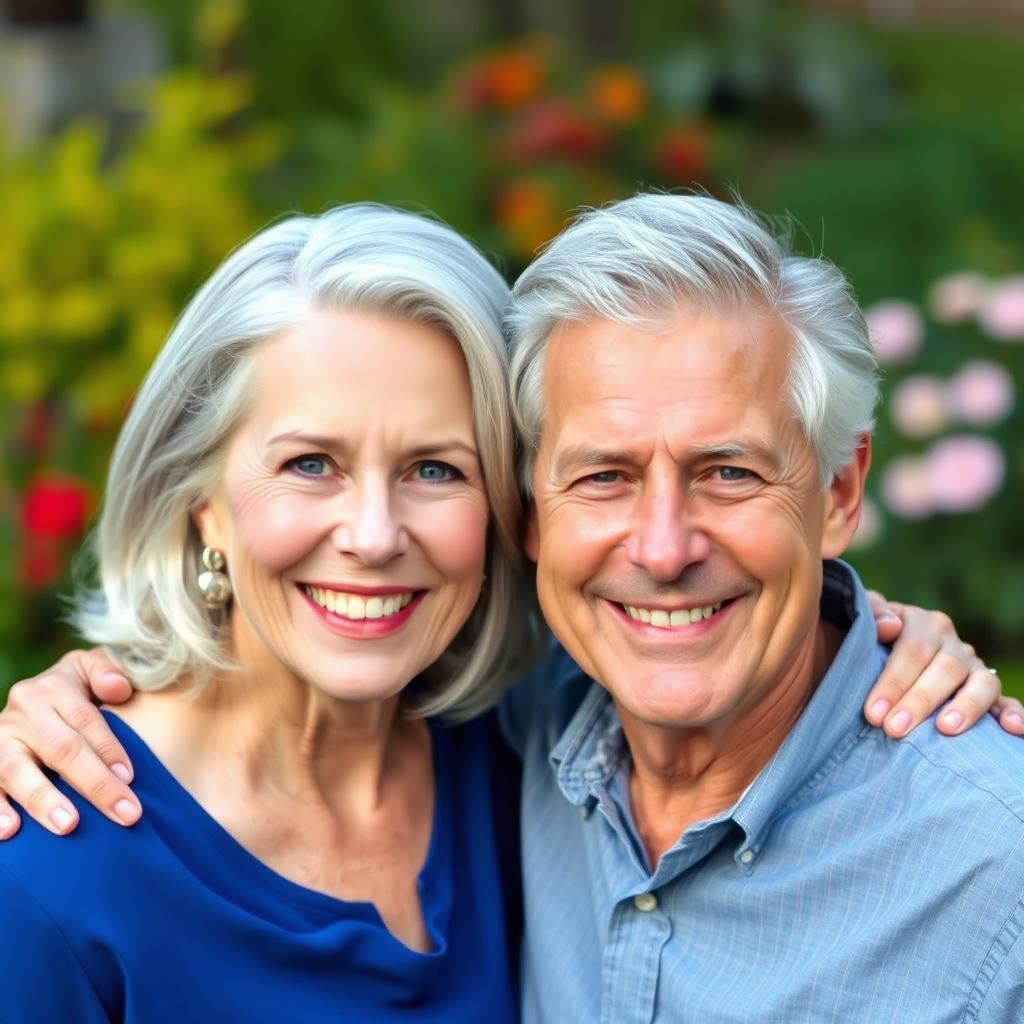 Martha and James who met on SilverSingles