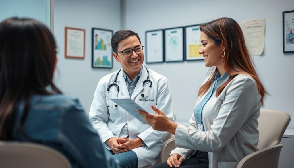 Medical consultation about herpes management, representing healthcare for Dating With Herpes in the U.S.